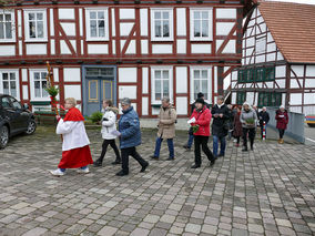 Palmsontag in St. Crescentius - Beginn der Heiligen Woche (Foto: Karl-Franz Thiede)